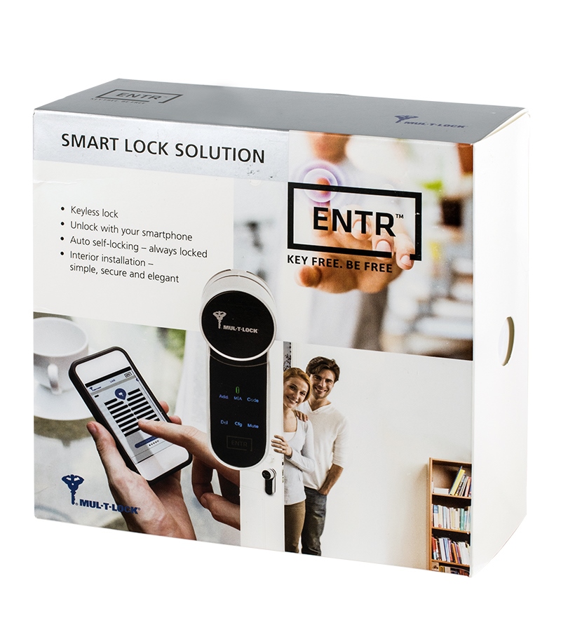 Комплект: автономный замок ENTR Mul-T-Lock BLACK с кодовой панелью + отпечатки пальцев Fingerprint-фото-12 Фото 12 - Комплект: автономный замок ENTR Mul-T-Lock BLACK с кодовой панелью + отпечатки пальцев Fingerprint.