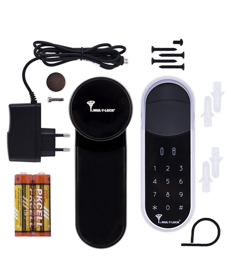 Комплект: автономный замок ENTR Mul-T-Lock BLACK с кодовой панелью + отпечатки пальцев Fingerprint-фото-11 Фото 11 - Комплект: автономный замок ENTR Mul-T-Lock BLACK с кодовой панелью + отпечатки пальцев Fingerprint.