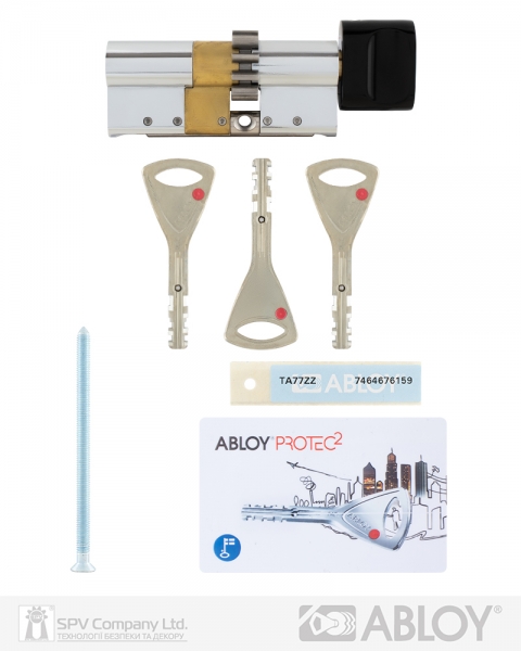 Циліндр Abloy Din_mod_kt Cy323 Protec2 77 Cr 46x31t To_mus Cgw 3key-фото-8 Фото 8 - Циліндр Abloy Din_mod_kt Cy323 Protec2 77 Cr 46x31t To_mus Cgw 3key.