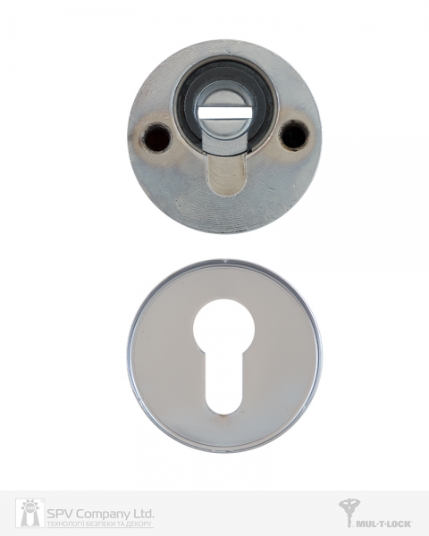 Протектор MUL-T-LOCK SL3 DIN ROUND 14,5 мм 58-63мм Хром полірований 3клас NICKEL CHROME Комплект, М8х75-фото-4 Фото 4 - Протектор MUL-T-LOCK SL3 DIN ROUND 14,5 мм 58-63мм Хром полірований 3клас NICKEL CHROME Комплект, М8х75.