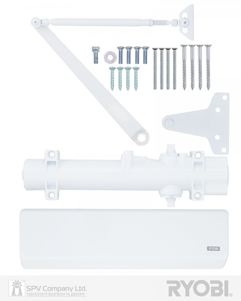 Дотягувач Накладний Ryobi 4550 D-4550 White Bc/da Univ_arm En_2-7+ До_200кг 1400мм Fire-фото-10 Фото 10 - Дотягувач Накладний Ryobi 4550 D-4550 White Bc/da Univ_arm En_2-7+ До_200кг 1400мм Fire.