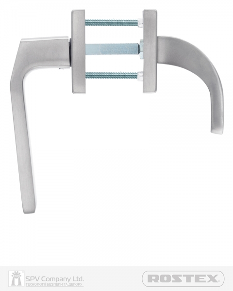 Фурнітура Захисна Rostex *quadrum R/h Fix-mov Din Square Нерж.сталь_мат 23мм 38-45мм 3клас Hranate/treviso Nerez_mat Комплект-фото-3 Фото 3 - Фурнітура Захисна Rostex *quadrum R/h Fix-mov Din Square Нерж.сталь_мат 23мм 38-45мм 3клас Hranate/treviso Nerez_mat Комплект.