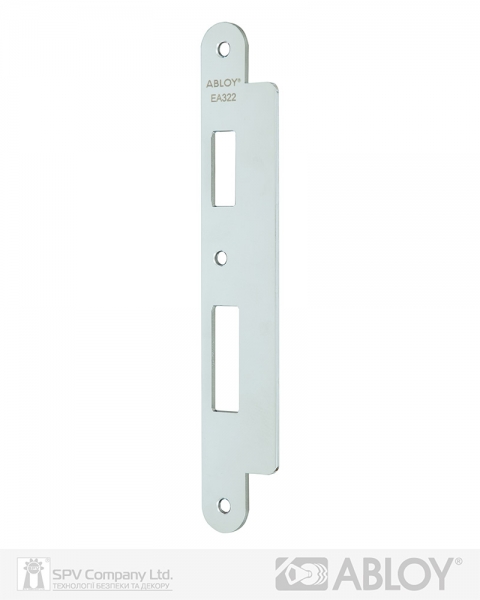 Обратная планка ABLOY ЭА 322 прямая UNIV DIN ST/CR 40x232x2,5мм 4622-фото-2 Фото 2 - Обратная планка ABLOY ЭА 322 прямая UNIV DIN ST/CR 40x232x2,5мм 4622.