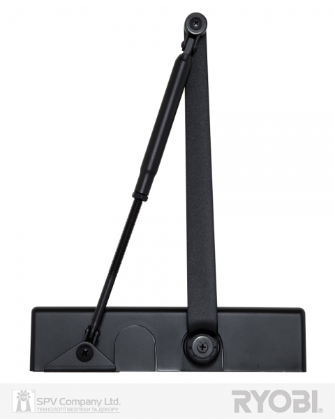 Доводчик накладной RYOBI *1500 D-1554 BLACK STD ARM EN 2/3/4 до 80кг 1100мм FIRE-фото-10 Фото 10 - Доводчик накладной RYOBI *1500 D-1554 BLACK STD ARM EN 2/3/4 до 80кг 1100мм FIRE.