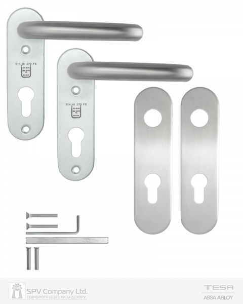 Набор фурнитуры ISEO 032412 (72мм MUV-MUV CYL HOLE) I I: stainless steel 9мм-фото-7 Фото 7 - Набор фурнитуры ISEO 032412 (72мм MUV-MUV CYL HOLE) I I: stainless steel 9мм.