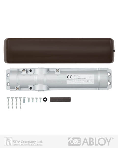 Доводчик накладной ABLOY CAM DC250 BC BROWN W/O ARM EN 1-6 до 120кг 1400мм FIRE-фото-3 Фото 3 - Доводчик накладной ABLOY CAM DC250 BC BROWN W/O ARM EN 1-6 до 120кг 1400мм FIRE.