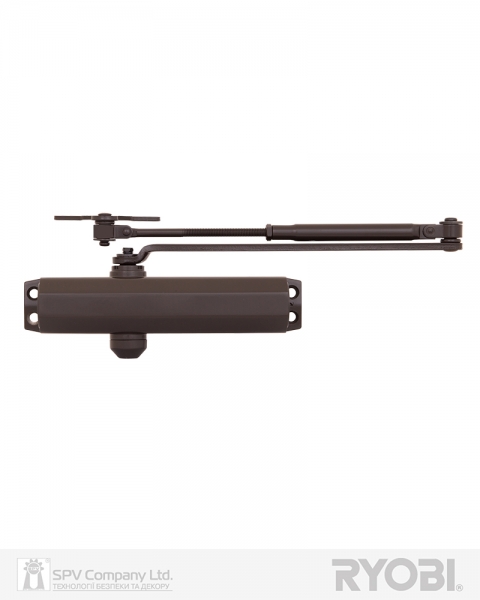 Доводчик накладной RYOBI *1500 D-1504 DARK BRONZE UNIV ARM EN 2/3/4 до 80кг 1100мм FIRE-фото-8 Фото 8 - Доводчик накладной RYOBI *1500 D-1504 DARK BRONZE UNIV ARM EN 2/3/4 до 80кг 1100мм FIRE.