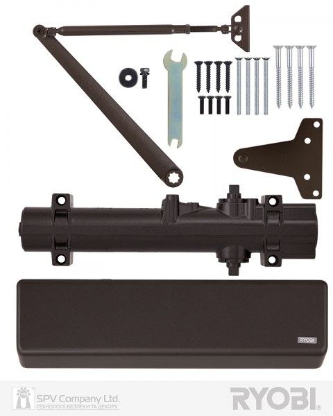 Дотягувач Накладний Ryobi 4550 D-4550 Dark_bronze Bc/da Univ_arm En_2-7+ До_200кг 1400мм Fire-фото-10 Фото 10 - Дотягувач Накладний Ryobi 4550 D-4550 Dark_bronze Bc/da Univ_arm En_2-7+ До_200кг 1400мм Fire.