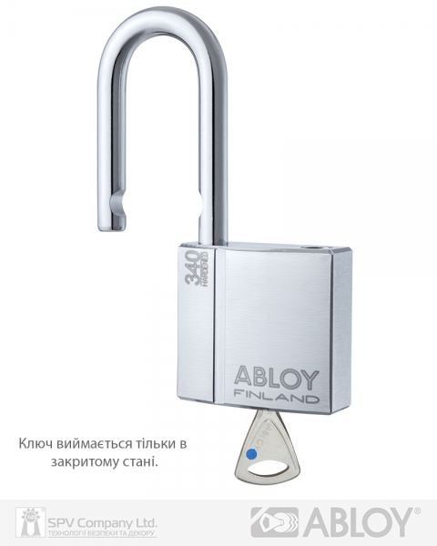ABLOY Замок висячий PL340 PROTEC NA77FF 2KEY PRO N NR shackle 50мм 10мм BOX-фото-10 Фото 10 - ABLOY Замок висячий PL340 PROTEC NA77FF 2KEY PRO N NR shackle 50мм 10мм BOX.