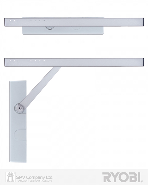 Дотягувач Накладний Ryobi 2000 Ds-2050t Silver Bc Sld_ho_arm En_3 60кг 950мм-фото-2 Фото 2 - Дотягувач Накладний Ryobi 2000 Ds-2050t Silver Bc Sld_ho_arm En_3 60кг 950мм.
