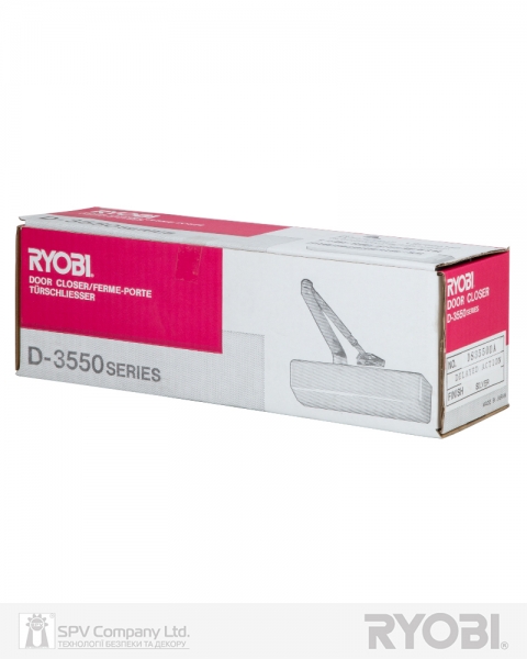 Дотягувач Накладний Ryobi 3550 Ds-3550 Silver Bc/da Std_ho_arm En_2-5 До_100кг 1250мм-фото-11 Фото 11 - Дотягувач Накладний Ryobi 3550 Ds-3550 Silver Bc/da Std_ho_arm En_2-5 До_100кг 1250мм.