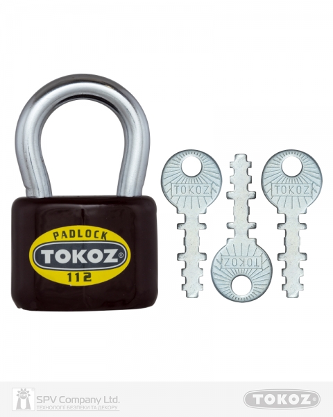 Замок Висячий Tokoz 112/50 3key Tk1_m R_shackle 32мм 9мм-фото-4 Фото 4 - Замок Висячий Tokoz 112/50 3key Tk1_m R_shackle 32мм 9мм.
