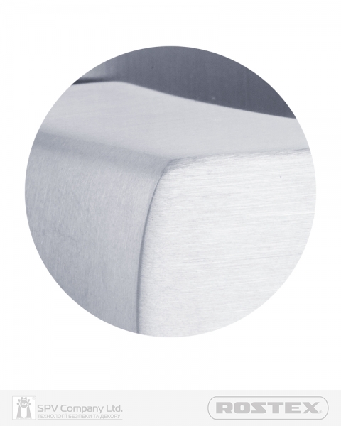 Фурнітура Захисна Rostex *quadrum R/h Fix-mov Din Square Нерж.сталь_мат 23мм 38-45мм 3клас Hranate/treviso Nerez_mat Комплект-фото-5 Фото 5 - Фурнітура Захисна Rostex *quadrum R/h Fix-mov Din Square Нерж.сталь_мат 23мм 38-45мм 3клас Hranate/treviso Nerez_mat Комплект.