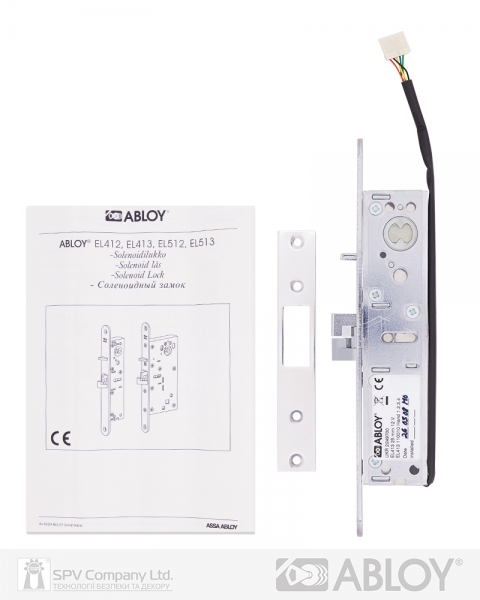 Замок електромеханічний ABLOY EL 413 BS25мм FP25 RS UNIV SCAND SOL 12V NO PANIC FUNCTION EL402-фото-3 Фото 3 - Замок електромеханічний ABLOY EL 413 BS25мм FP25 RS UNIV SCAND SOL 12V NO PANIC FUNCTION EL402.