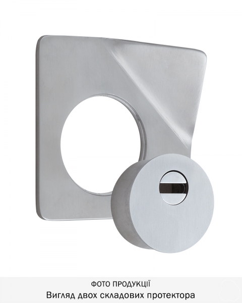 Протектор Disec Flat_handle Nxpl2 Din Square 22мм Нерж.сталь_мат It Зовнішній-фото-2 Фото 2 - Протектор Disec Flat_handle Nxpl2 Din Square 22мм Нерж.сталь_мат It Зовнішній.