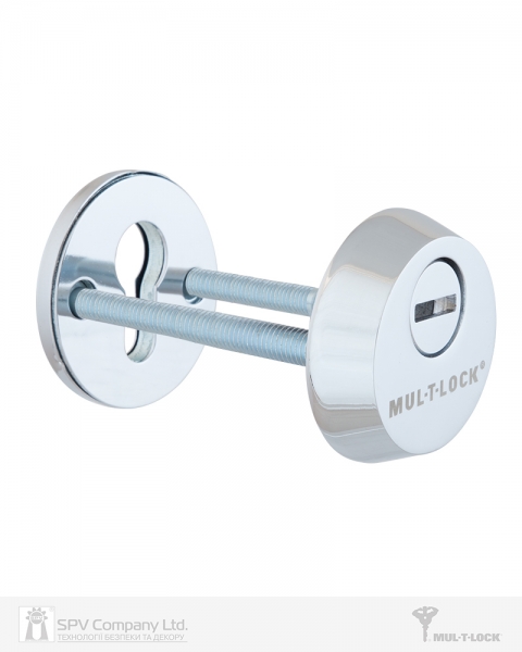 Протектор MUL-T-LOCK SL3 DIN ROUND 14,5 мм 58-63мм Хром полірований 3клас NICKEL CHROME Комплект, М8х75-фото-5 Фото 5 - Протектор MUL-T-LOCK SL3 DIN ROUND 14,5 мм 58-63мм Хром полірований 3клас NICKEL CHROME Комплект, М8х75.