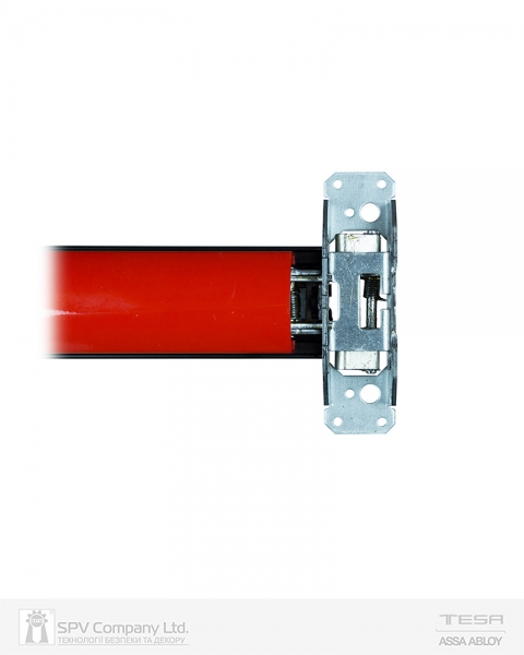 Ручка TESA для эвакуационного выхода врезной QUICK1E909 NR N: black (RAL 9005)/R: red (RAL 3000) 900мм 9мм-фото-5 Фото 5 - Ручка TESA для эвакуационного выхода врезной QUICK1E909 NR N: black (RAL 9005)/R: red (RAL 3000) 900мм 9мм.