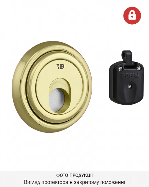 Протектор Disec Magnetic_3g 3g2mm Din Round 25мм Латунь_pvd 2 3key Km0p3g Зовнішній-фото-1 Фото 1 - Протектор Disec Magnetic_3g 3g2mm Din Round 25мм Латунь_pvd 2 3key Km0p3g Зовнішній.