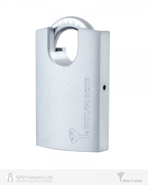 Замок навесной MUL-T-LOCK G47P 7x7 0767 2KEY DND77 GREY INS NR shackle 22,5 мм 8мм BOX M-фото-1 Фото 1 - Замок навесной MUL-T-LOCK G47P 7x7 0767 2KEY DND77 GREY INS NR shackle 22,5 мм 8мм BOX M.