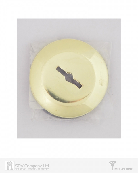 Щиток MUL-T-LOCK A731 MATRIX ROUND Латунь_PVD BRIGHT_BRASS_PVD Без шторки-фото-6 Фото 6 - Щиток MUL-T-LOCK A731 MATRIX ROUND Латунь_PVD BRIGHT_BRASS_PVD Без шторки.