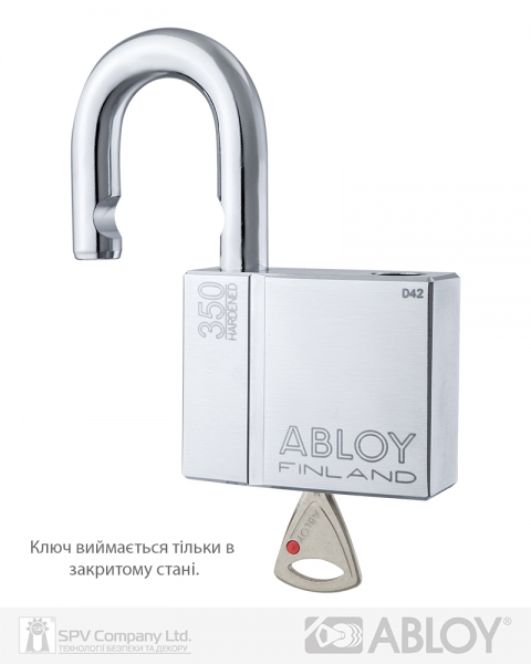 Замок висячий ABLOY PL350 PROTEC2 TA77ZZ 2KEY PR2_T NR_shackle 25мм 14мм BOX-фото-3 Фото 3 - Замок висячий ABLOY PL350 PROTEC2 TA77ZZ 2KEY PR2_T NR_shackle 25мм 14мм BOX.