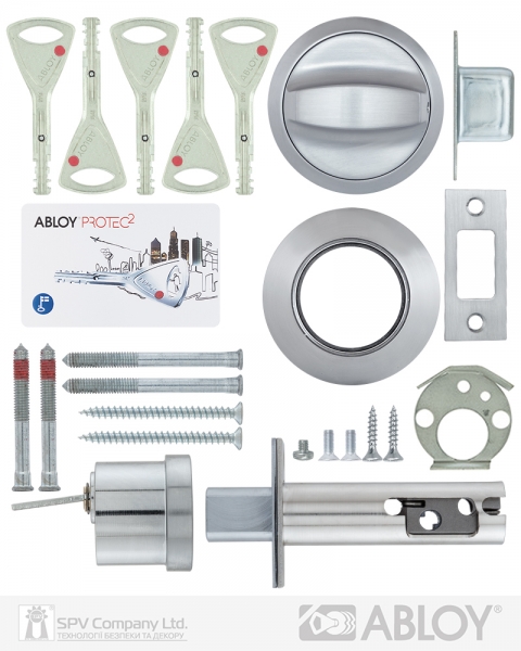 Замок Врізний Abloy 1-way Dead_bolt Me153 Satin_chrome Univ Bs60/70мм Protec2 5key Pr2_t Ta77zz Wood_door Sp-фото-3 Фото 3 - Замок Врізний Abloy 1-way Dead_bolt Me153 Satin_chrome Univ Bs60/70мм Protec2 5key Pr2_t Ta77zz Wood_door Sp.