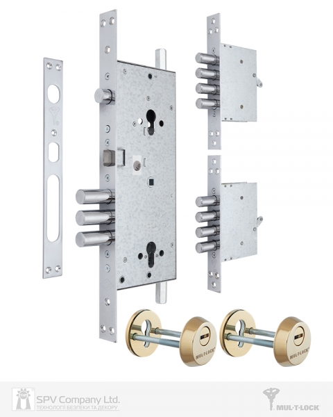 Замок Врізний Mul-t-lock 3-way Din+din 415g Cr Univ Bright_brass Bs63мм 2_protectors Sp-фото-1 Фото 1 - Замок Врізний Mul-t-lock 3-way Din+din 415g Cr Univ Bright_brass Bs63мм 2_protectors Sp.