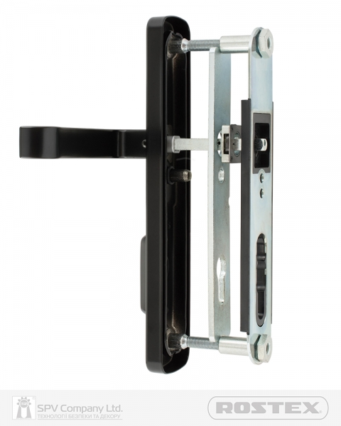 Фурнітура Захисна Rostex *astra R Mov-mov Din Plate 90мм Фарба_чорна 22мм 38-55мм 3клас Astra Black_mat Комплект-фото-2 Фото 2 - Фурнітура Захисна Rostex *astra R Mov-mov Din Plate 90мм Фарба_чорна 22мм 38-55мм 3клас Astra Black_mat Комплект.