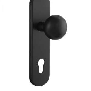 Фото 9 - Ручка TESA внешняя PULL KNOB BALL TTF85UNE (85 мм FIX CYL HOLE) N N: black (RAL 9005) 8мм.