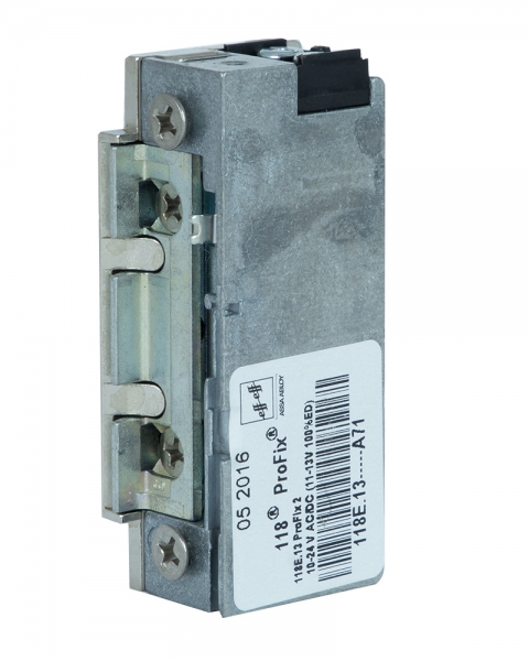 Защелка электромеханическая EFF EFF 118E.13 A71 ProFix 2 FaFix (W/O SP 10-24V AC/DC) НЗ Е универсальная с узким корпусом-фото-8 Фото 8 - Защелка электромеханическая EFF EFF 118E.13 A71 ProFix 2 FaFix (W/O SP 10-24V AC/DC) НЗ Е универсальная с узким корпусом.