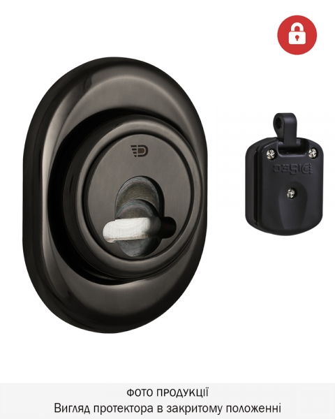 Протектор Disec Magnetic_3g 3gdm Lever_key Oval chrb 5мм Хром_чорний 3клас 8 3key Km0p3g Зовнішній-фото-1 Фото 1 - Протектор Disec Magnetic_3g 3gdm Lever_key Oval chrb 5мм Хром_чорний 3клас 8 3key Km0p3g Зовнішній.
