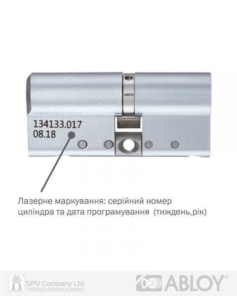Циліндр Abloy Din_mod_kk Hard Cy332 Protec2 99 Hcr 38hix61 Cam30 Cliq M/s Ta77zz Box-фото-4 Фото 4 - Циліндр Abloy Din_mod_kk Hard Cy332 Protec2 99 Hcr 38hix61 Cam30 Cliq M/s Ta77zz Box.