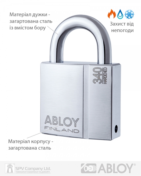 Замок висячий ABLOY PL340 SENTRY BA66EE 2KEY STR_B NR_shackle 25мм 10мм BOX-фото-3 Фото 3 - Замок висячий ABLOY PL340 SENTRY BA66EE 2KEY STR_B NR_shackle 25мм 10мм BOX.