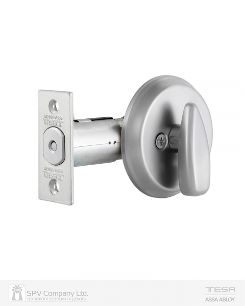 Засув врізний TESA 1-WAY DEAD_BOLT 514U0 NC UNIV CHROME_MAT BS60/70мм SP-фото-1 Фото 1 - Засув врізний TESA 1-WAY DEAD_BOLT 514U0 NC UNIV CHROME_MAT BS60/70мм SP.