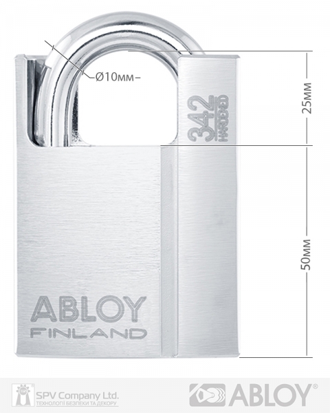 Замок навесной ABLOY Замок висячий ABLOY PL342 PROTEC2 TA77ZZ 2KEY PR2_T NR_shackle 25мм 10мм BOX-фото-7 Фото 7 - Замок навесной ABLOY Замок висячий ABLOY PL342 PROTEC2 TA77ZZ 2KEY PR2_T NR_shackle 25мм 10мм BOX.