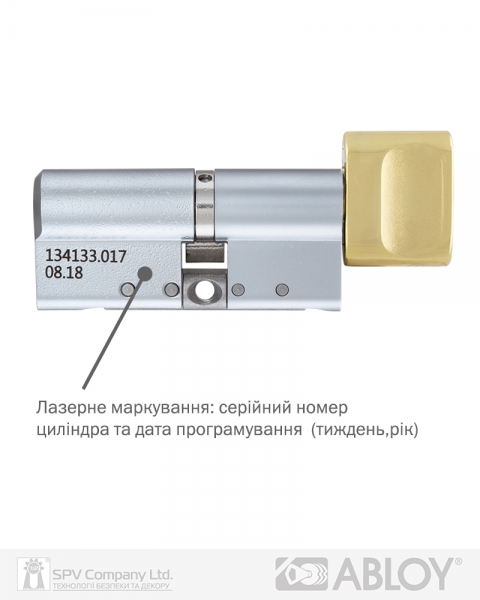 Циліндр Abloy Din_mod_kt Hard Cy333 Protec2 89 Hcr 53hix36t To_kila Cam30 Cliq-фото-4 Фото 4 - Циліндр Abloy Din_mod_kt Hard Cy333 Protec2 89 Hcr 53hix36t To_kila Cam30 Cliq.