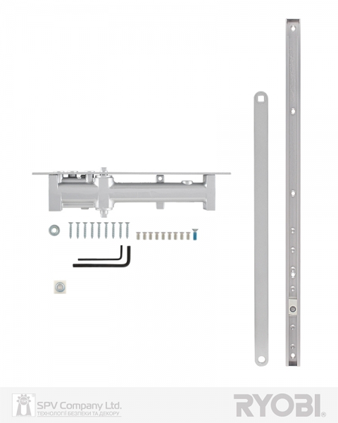 Дотягувач Врізний Ryobi Cou-50 Cou-53h_r Aluminium Sld_arm En_3 65кг 950мм Left Fire-фото-5 Фото 5 - Дотягувач Врізний Ryobi Cou-50 Cou-53h_r Aluminium Sld_arm En_3 65кг 950мм Left Fire.