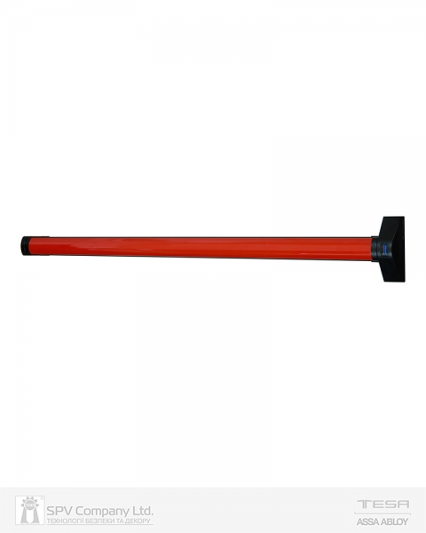 Ручка TESA для эвакуационного выхода врезной QUICK1E209 NR N: black (RAL 9005)/R: red (RAL 3000) 1200мм 9мм-фото-1 Фото 1 - Ручка TESA для эвакуационного выхода врезной QUICK1E209 NR N: black (RAL 9005)/R: red (RAL 3000) 1200мм 9мм.