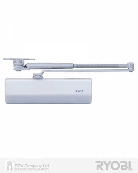 Дотягувач Накладний Ryobi *1500 Ds-1554p Silver Prl_ho_arm En_2/3 До_60кг 965мм-фото-1 Фото 1 - Дотягувач Накладний Ryobi *1500 Ds-1554p Silver Prl_ho_arm En_2/3 До_60кг 965мм.