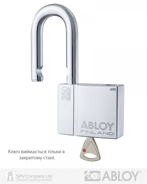 Замок висячий ABLOY PL350 PROTEC2 TA77ZZ 2KEY PR2_T NR_shackle 50мм 14мм BOX-фото-12 Фото 12 - Замок висячий ABLOY PL350 PROTEC2 TA77ZZ 2KEY PR2_T NR_shackle 50мм 14мм BOX.