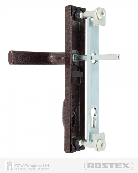 Фурнітура Захисна Rostex R1/r4 R Mov-mov Din Plate 85мм Фарба_коричнева_антік 22мм 38-55мм 3клас 804 Brown Комплект-фото-2 Фото 2 - Фурнітура Захисна Rostex R1/r4 R Mov-mov Din Plate 85мм Фарба_коричнева_антік 22мм 38-55мм 3клас 804 Brown Комплект.