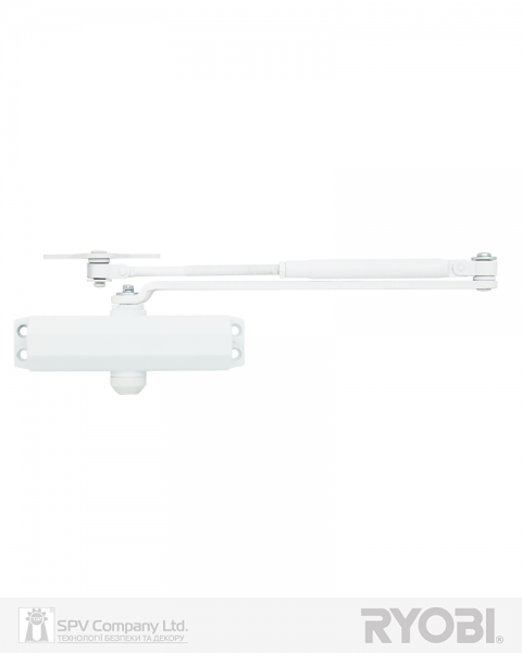 Доводчик накладной RYOBI *8800 8803 GLOSSY WHITE UNIV ARM EN 2/3 65кг 965мм FIRE-фото-1 Фото 1 - Доводчик накладной RYOBI *8800 8803 GLOSSY WHITE UNIV ARM EN 2/3 65кг 965мм FIRE.