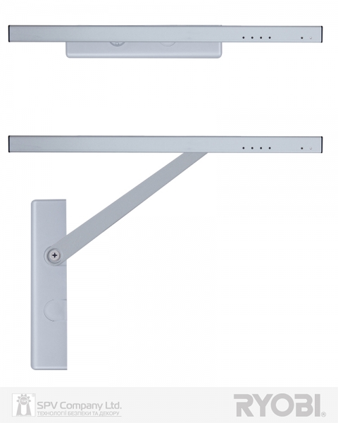 Дотягувач Накладний Ryobi 3550 Ds-3550t Silver Bc/da Sld_ho_arm En_1-3 До_65кг 965мм-фото-3 Фото 3 - Дотягувач Накладний Ryobi 3550 Ds-3550t Silver Bc/da Sld_ho_arm En_1-3 До_65кг 965мм.