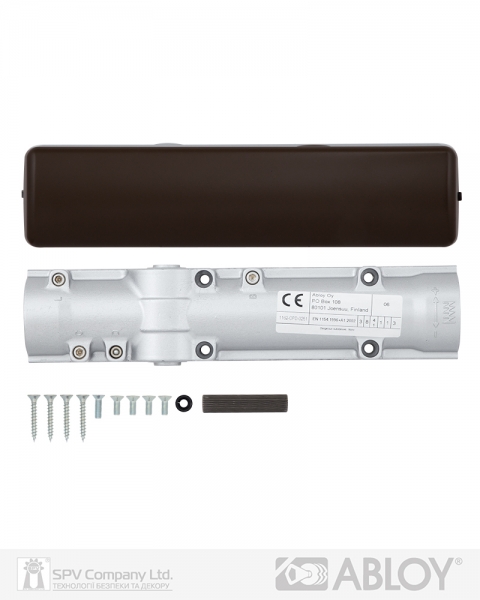 Доводчик накладной ABLOY CAM DC330 BC BROWN W/O ARM EN 1-4 до 80кг 1100мм FIRE-фото-12 Фото 12 - Доводчик накладной ABLOY CAM DC330 BC BROWN W/O ARM EN 1-4 до 80кг 1100мм FIRE.