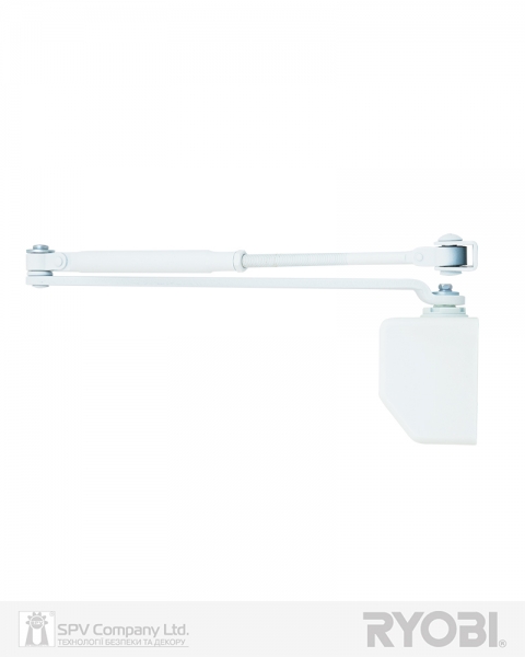 Доводчик накладной RYOBI *1500 D-1554 GLOSSY WHITE STD ARM EN 2/3/4 до 80кг 1100мм FIRE-фото-4 Фото 4 - Доводчик накладной RYOBI *1500 D-1554 GLOSSY WHITE STD ARM EN 2/3/4 до 80кг 1100мм FIRE.