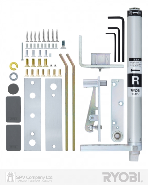 Дотягувач Врізний Ryobi Fr Fr-12-r Aluminium En_5 100кг 1200мм Left-фото-7 Фото 7 - Дотягувач Врізний Ryobi Fr Fr-12-r Aluminium En_5 100кг 1200мм Left.