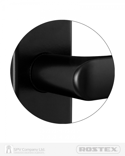 Фурнітура Захисна Rostex 802 R Fix-mov Pz Plate 85мм Фарба_чорна 71-85мм 3клас Hranate/804 Black_mat Комплект-фото-2 Фото 2 - Фурнітура Захисна Rostex 802 R Fix-mov Pz Plate 85мм Фарба_чорна 71-85мм 3клас Hranate/804 Black_mat Комплект.