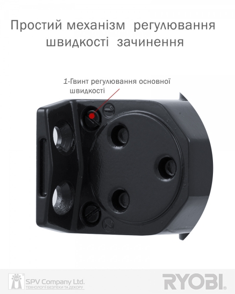 Дотягувач Накладний Ryobi 2000 Ds-2055p Grey_anthracite Bc Prl_ho_arm En_4 До_80кг 1100мм-фото-6 Фото 6 - Дотягувач Накладний Ryobi 2000 Ds-2055p Grey_anthracite Bc Prl_ho_arm En_4 До_80кг 1100мм.
