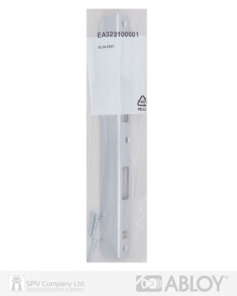 Обратная планка ABLOY ЭА 323 угловая L DIN ST/CR 20х250х25мм-фото-4 Фото 4 - Обратная планка ABLOY ЭА 323 угловая L DIN ST/CR 20х250х25мм.
