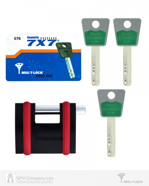 Замок висячий MUL-T-LOCK SBNE10 7x7 0767 3KEY DND77_GREY_INS SLID_shackle 9мм 10мм BOX_M-фото-7 Фото 7 - Замок висячий MUL-T-LOCK SBNE10 7x7 0767 3KEY DND77_GREY_INS SLID_shackle 9мм 10мм BOX_M.